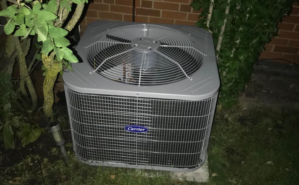 HVAC Unit Installed Outdoors