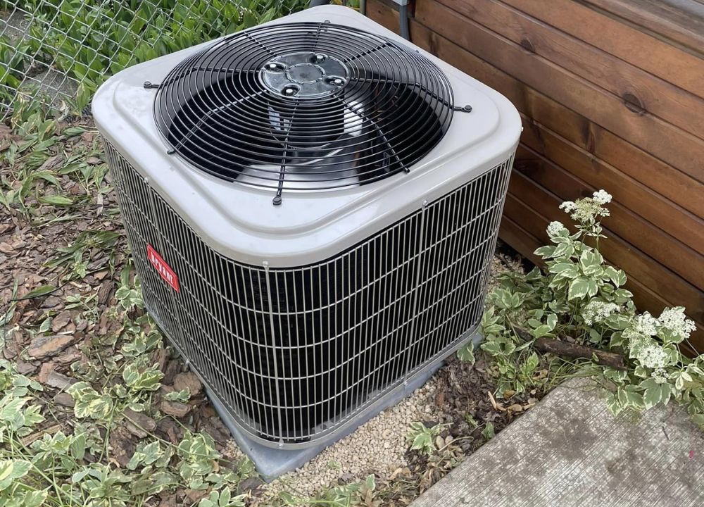 HVAC Unit Installed Outdoors