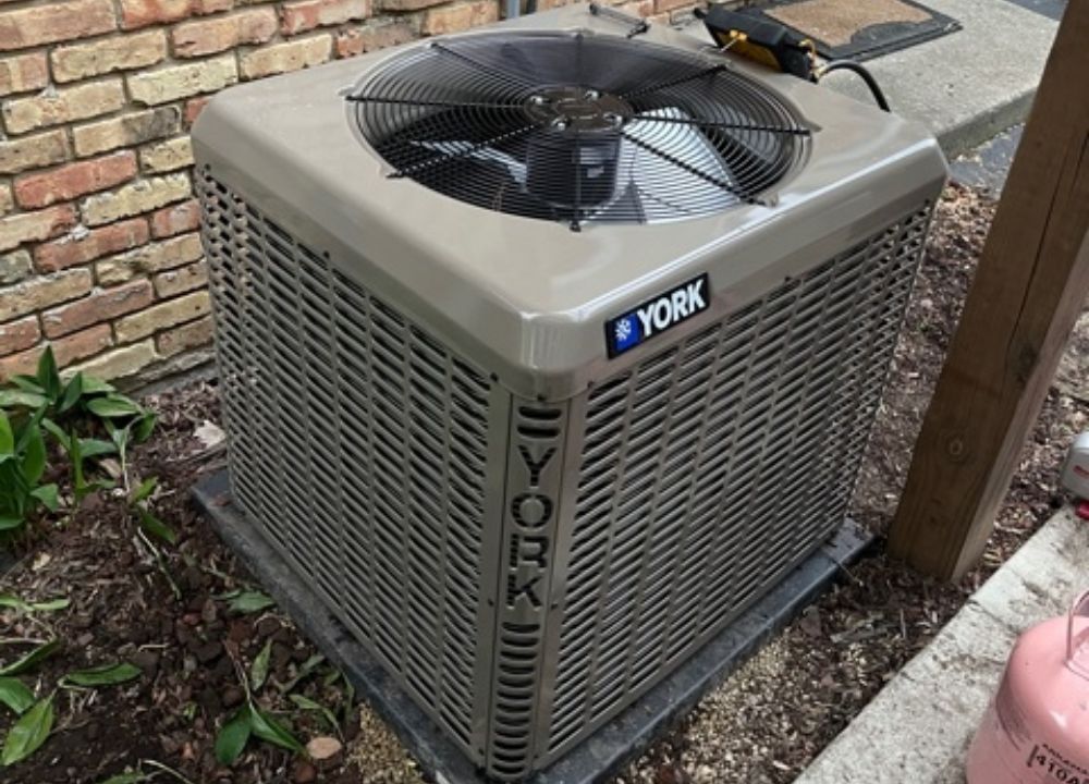 HVAC Unit Installed Outdoors